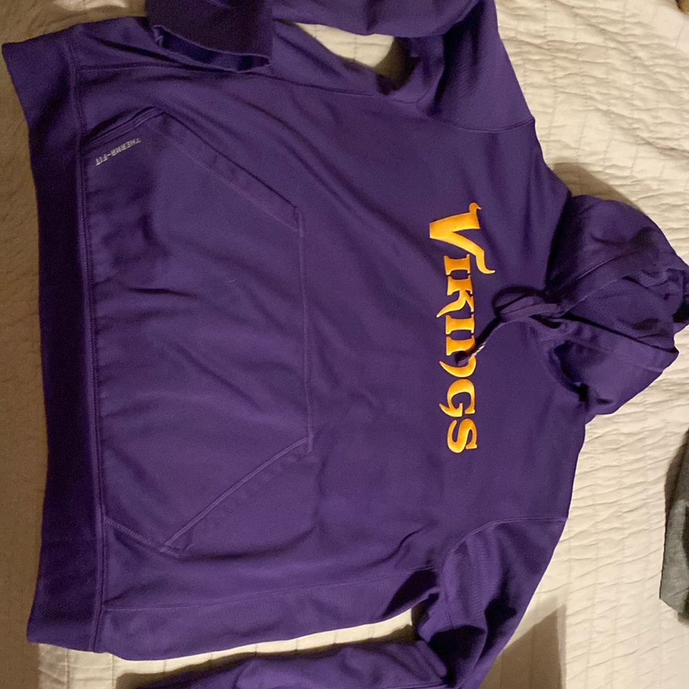 Mens Minnesota Vikings Nike Therma fit hoodie